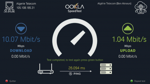 Internet-speedtest