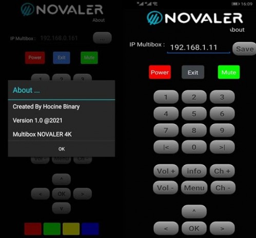 Novaler Enigma2  Remote Android